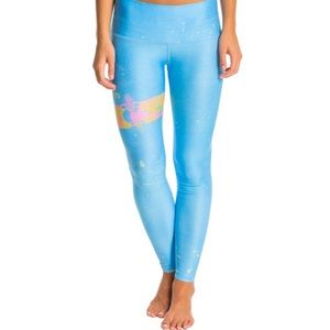Teeki small blue priestess Leggings